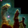 HST Image -Eagle Nebula M16 HST Image -Eagle Nebula M16