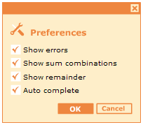 Preferences Dialog Box Preferences Dialog Box