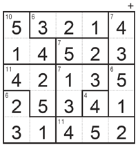 SingleOp CalcuDoku (B) SingleOp CalcuDoku (B)