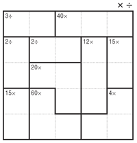 DualOp CalcuDoku (A) DualOp CalcuDoku (A)