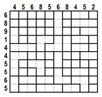 B&W Dot-a-Pix(A) Single Clue Cross-a-Pix(A)