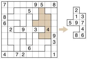Irregular Sudoku Irregular Sudoku